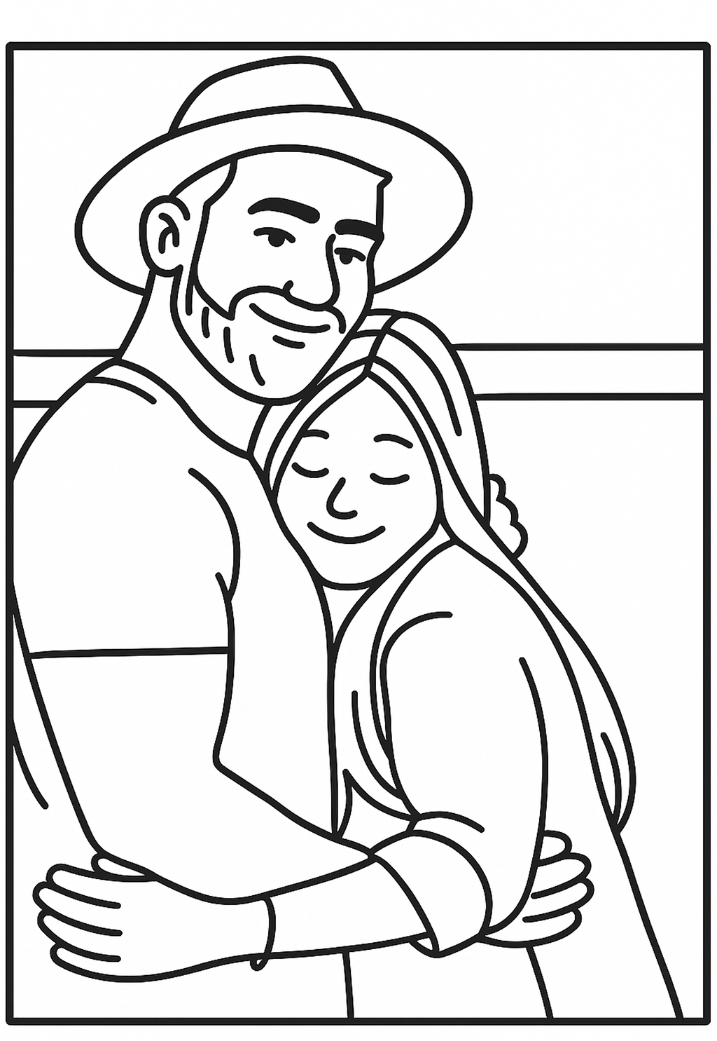 20250528_1605_Coloring Book Hug_remix_01jwc4fcc8fvn9rrak88q1ar5c